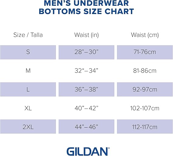 Gildan Mens Underwear Boxer Briefs, Multipack 