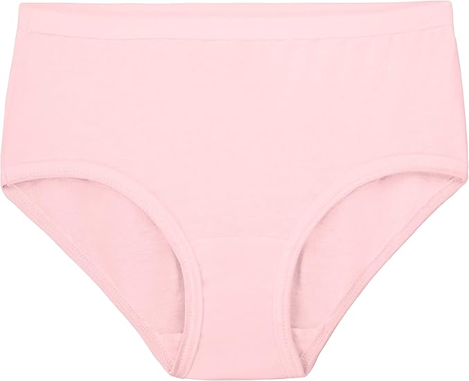 Fruit of the Loom Girls' Cotton Brief Underwear, Multipack