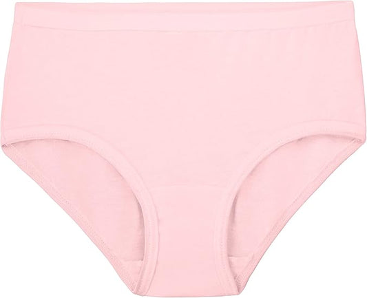 Fruit of the Loom Girls' Cotton Brief Underwear, Multipack 